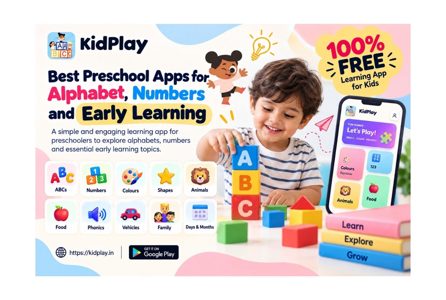 Best Preschool Apps for Alphabet, Numbers and Early Learning
