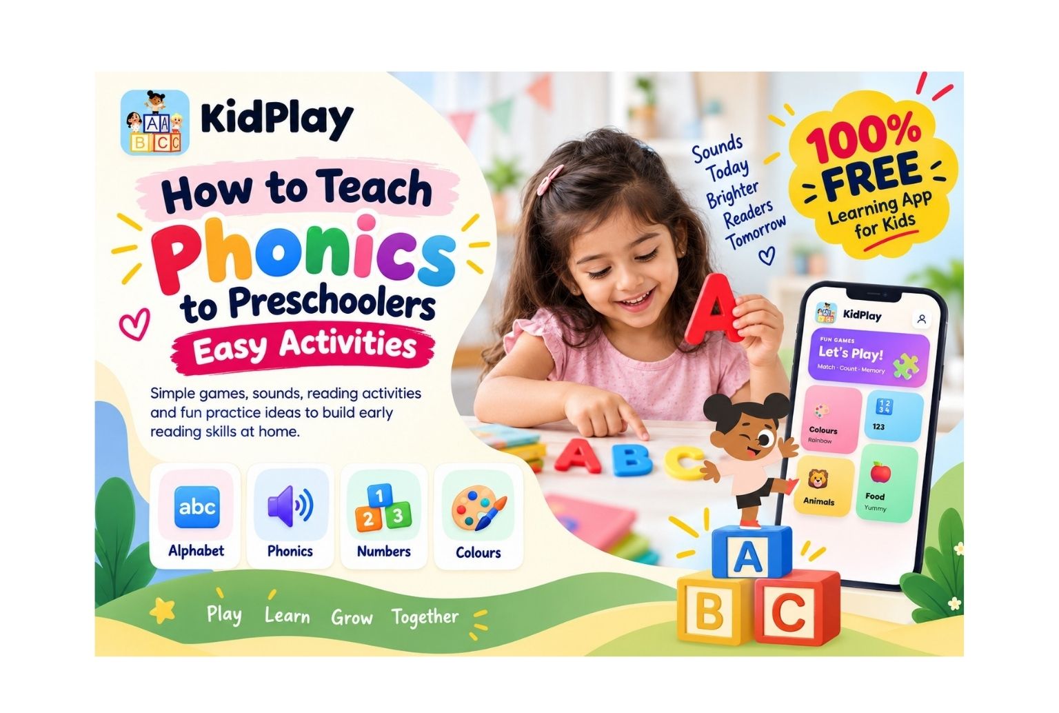 How to Teach Phonics to Preschoolers: Easy Activities